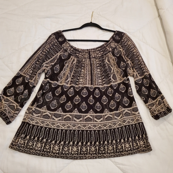 Lucky Brand Tops - Lucky Brand 3/4 sleeve top